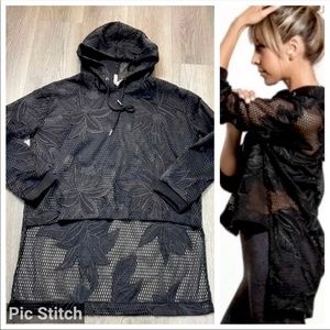 FREE PEOPLE Mesh Hoodie